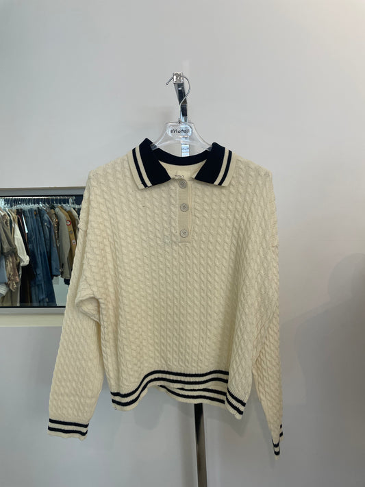77064D O/S / WHITE