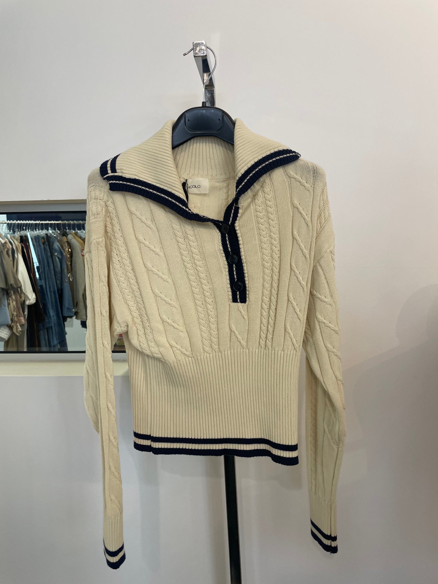 77065D O/S / CREAM