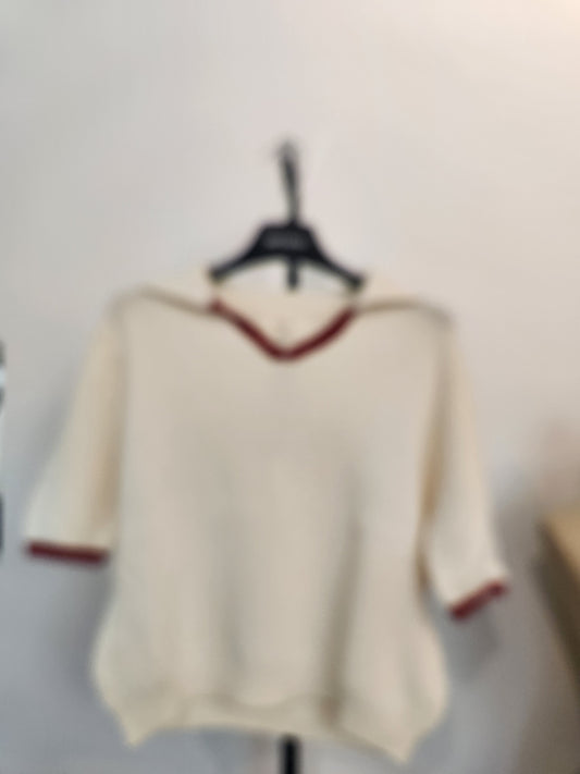 77066D O/S / OFF-WHITE